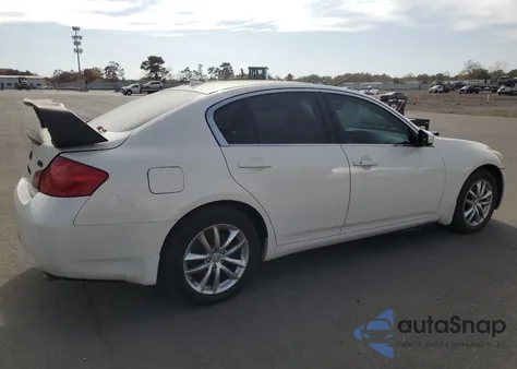 2009 Infiniti G37 z USA, uszkodzony, nr VIN JNKCV61FX9M359901